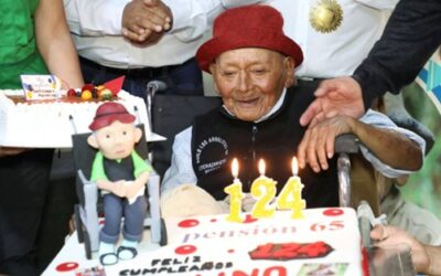 Peru apresenta o potencial detentor do recorde de homem mais velho do mundo